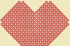 Как сплести красивое сердце из бисера: схема для начинающих Как сделать сердца из бисера