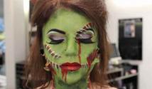 Зомби — пошаговый макияж Легкий грим на Хэллоуин в домашних условиях для девушек – как сделать образ Харли Квинн